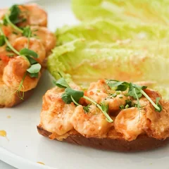 Shrimp sandwich