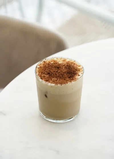 Pastel de nata latte