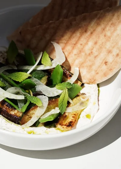 Zucchini & labneh
